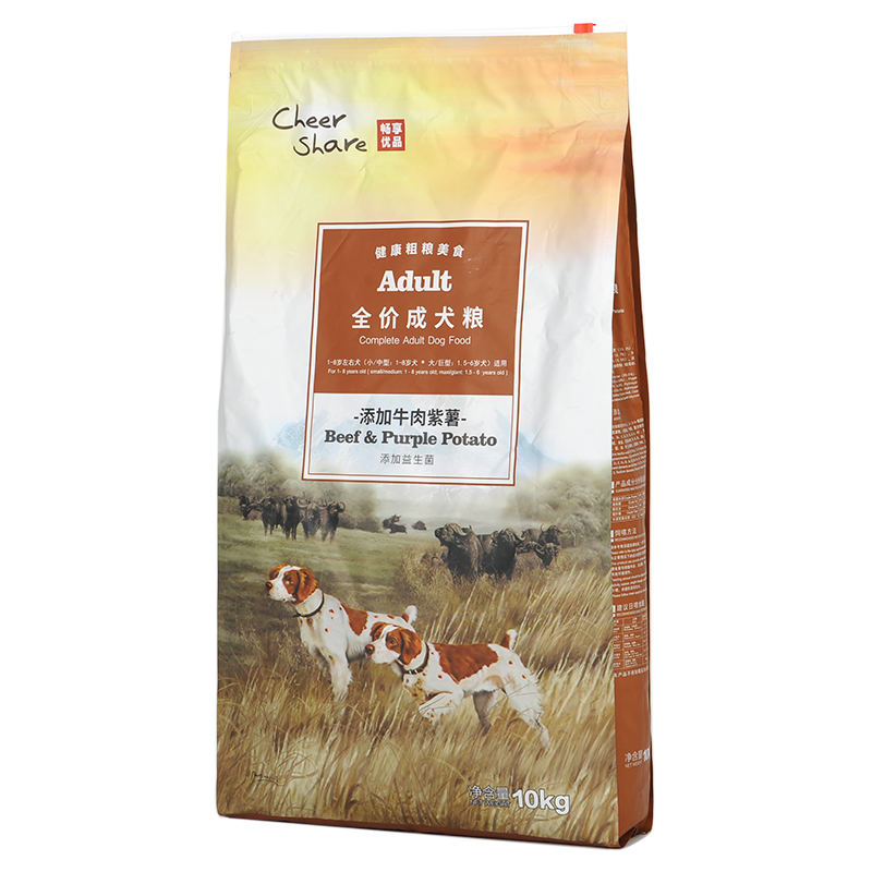 Enjoy excellent dog food Youdun natural dog food Enjoy three generations of beef purple potato adult dog 10KG