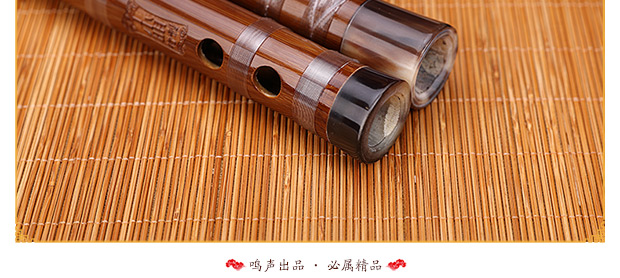 Ming Đinh Xiaoming 10 tuổi chất liệu đặc biệt tre cứng sáo sân khấu chuyên nghiệp chơi sáo phiên bản nhạc cụ quốc gia sáo đất