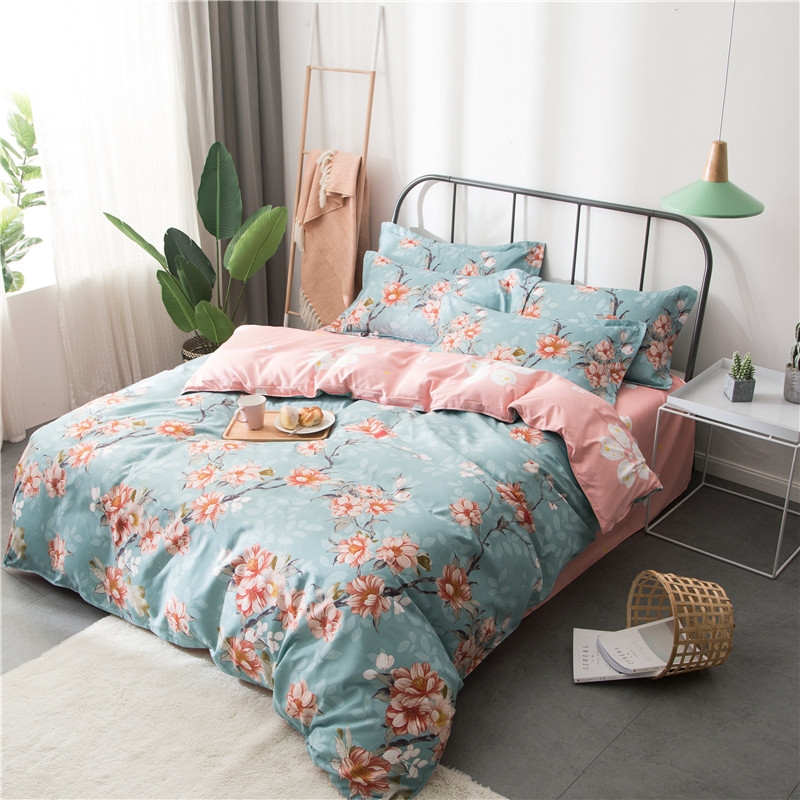 Ký túc xá quilt phòng ngủ ba mảnh đôi bốn mảnh set 2.0 m quilt bìa tấm bộ đồ giường ký túc xá ba mảnh chăn ga