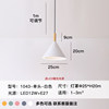 Light source, white LED ceiling lamp for bed