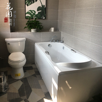 Simple modern gray floor tile cloth pattern tile living room carpet tile kitchen tile non-slip matte antique floor tile 600