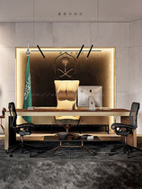 Book Room Desk Modern Light Extravagant Arc Desk Presidents Office Boss Desk Old Grand Class Table Italy