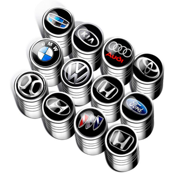 Leakproof Accessories Car Tire Screw Cap Protection Cover Gas Nozzle Tire Universal KIA Mouth hub BMW screw