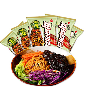 Korean food imports Nongxin fried noodles 140g * 5 bags of mixed sauce noodles, ramen, dry mixed instant instant instant