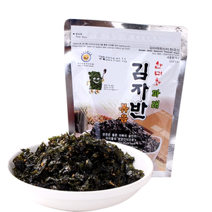 Korean food imports snacks Korean Meihe original fried seaweed 70g deep fried rice bibimbap seaweed sesame crisp Porphyr