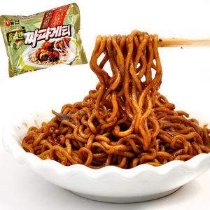 Korean food imports Nongxin fried noodles 140g * 5 bags of mixed sauce noodles, ramen, dry mixed instant instant instant