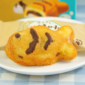 Korean food imported snacks holliyou cake fish 174G * 3 boxes of crucian carp cake pie combination