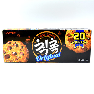 Korean food imports snacks Lotte chocolate cookies 90g tiramisu flavor desserts crispy meal