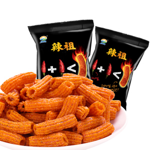 Korean food imports snacks jiuri spicy zuniangao bar 100g * 6 bags of sweet spicy Turkey fried zutiao bar sweet