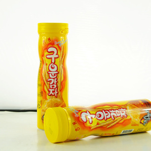 Korean food imported snacks Haitai baked potato stick biscuits carbon baked 108G large barrel baked potato chips non puf