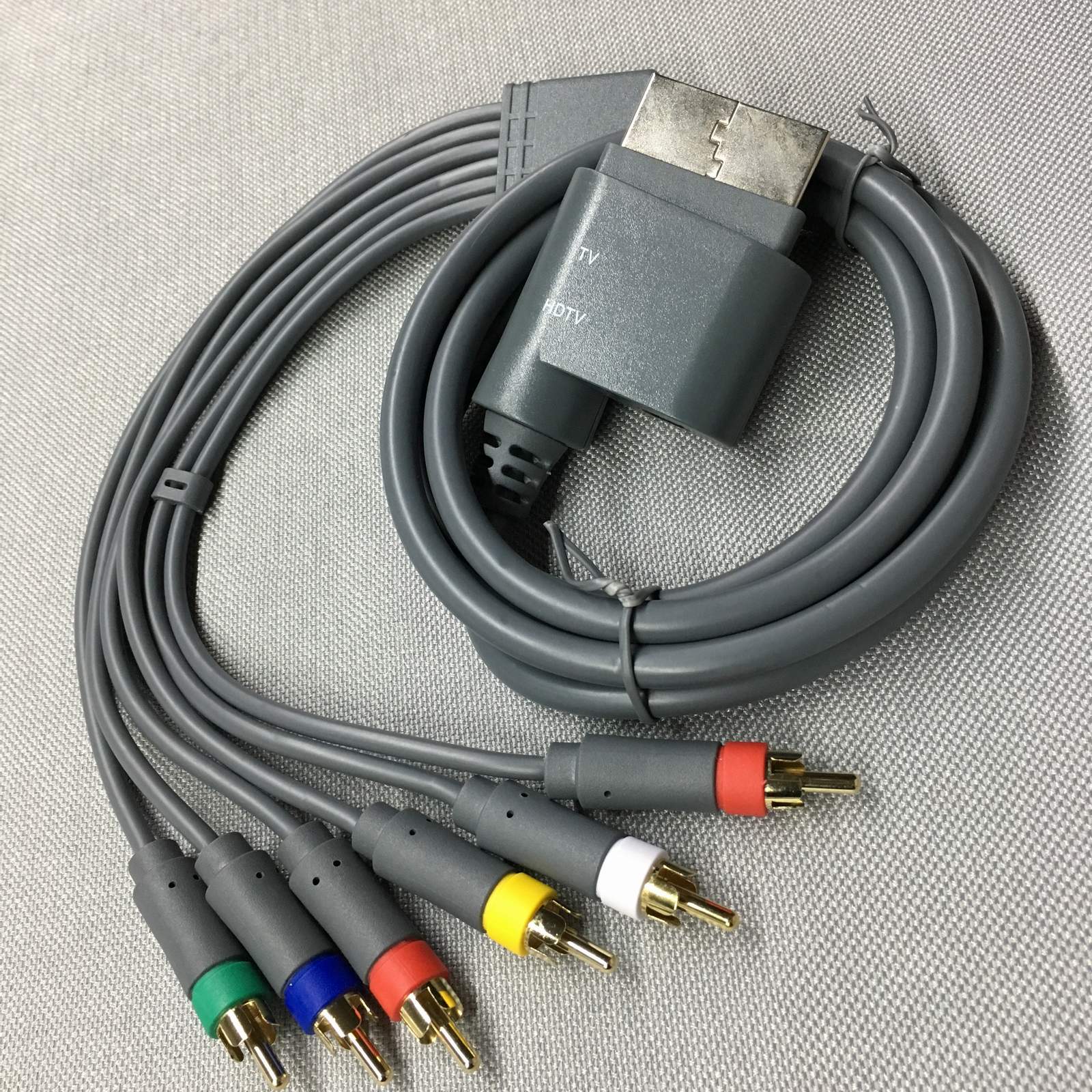 XBOX360 Chromatic Aberration Component Video AV Cable 360 Connected TV LCD Projection HD with Fiber Optic Audio Cable