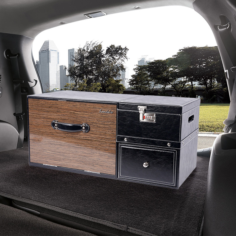 Audi q5l q7 q3 a6l a4l a7 a5a8lq8 trunk storage box storage box storage organizer