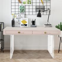DEGAS DEGAS Italian minimalist acrylic desk Villa small apartment bedroom modern office computer desk
