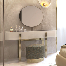 Degas Italian dressing table light luxury modern simple bedroom high-end makeup table Net red ins Wind storage cabinet one