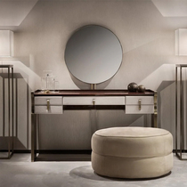 Degas Italian light luxury dressing table designer model house villa high-end bedroom modern simple makeup table