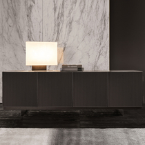 Degas Italian minimalist wave side cabinet lockers modern home table cabinet designer restaurant large apartment