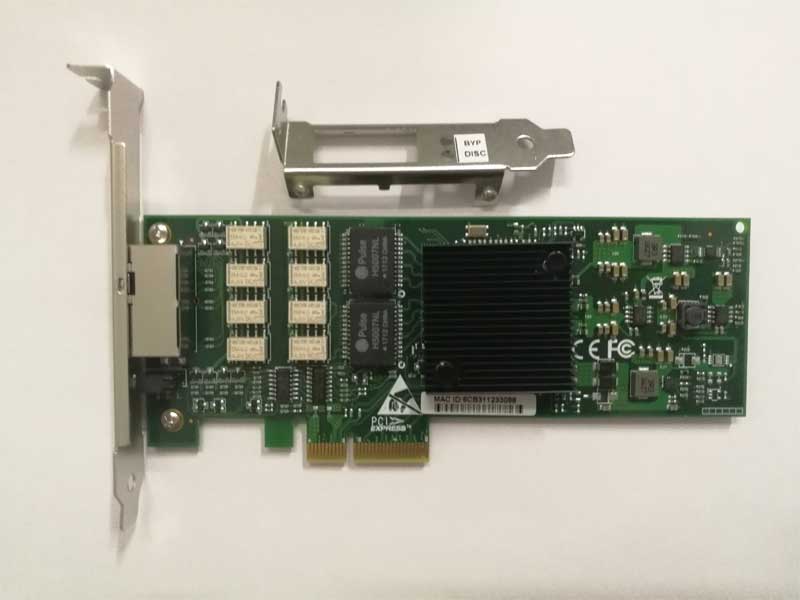 New Bypass pci-e Gigabit Network Card Intel I350 Chip