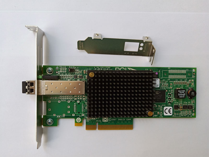 LPE12000 8GB PCI-E single channel HBA fiber optic card original card suitable for IBM DELL Lenovo