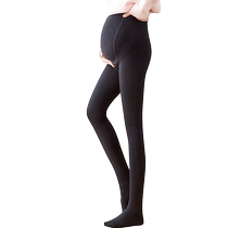Pregnant womens stockings plus velvet and thickened pantyhose stockings spring and autumn pantyhose belly support adjustable socks anti-snagging stockings