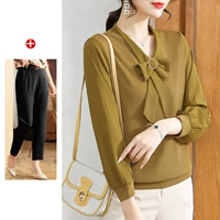 KK606 лимонный желтый+266 черных брюк