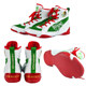 Noboxingnolife Professional Boxing Shoes for Men and Women, Sanda Training and Competition Shoes, Alvarez Low-Top Wrestling Shoes