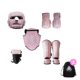 Tofight Kidsren's Boxing Protective Gear, Muay Thai Training Gloves, Sanda Helmet, Head Protection, Kidsren's Boxing Equipment Set