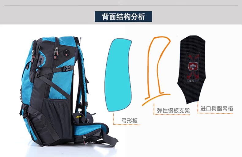 Sacoche pour vélo mixte TOSUOD - Ref 2219716 Image 14