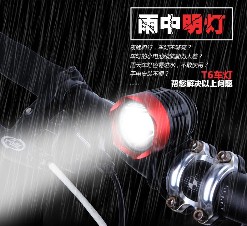 Lumière vélo TOSUOD - phare - Ref 2400553 Image 27