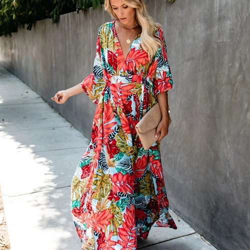 Длинная пляжная куртка, купальник, одежда для защиты от солнца, пляжное платье, свободный крой, большой размер