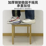 Бытовая спинка, обеденный стул, имитация цельного дерева, железный рог, стул для ресторана, обеденный стол, стул, скандинавский простой табурет, настольный стул