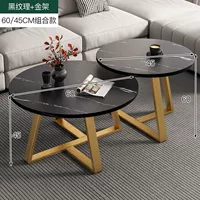 Черная текстура+золотая кадра 60+45 см [Комбинированная модель]