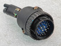 Japan imports DDK JMSP2528 connector 025-028 silver plated 28 core aviation plug 4 thick needle 24 fine needle