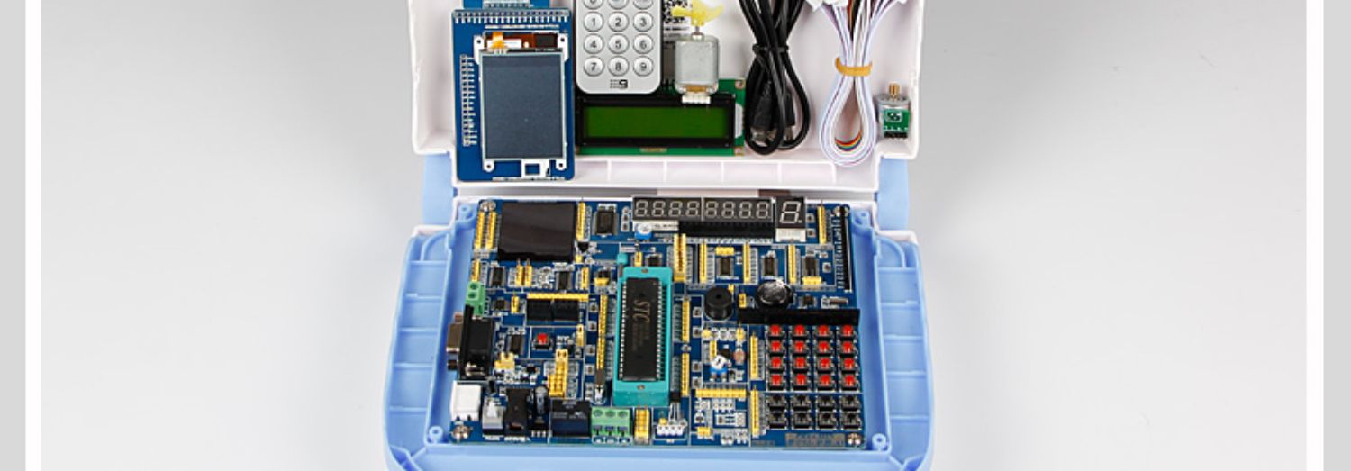 普中科技51单片机开发板 51+STM32+AVR开发板实验板STC89C52套件