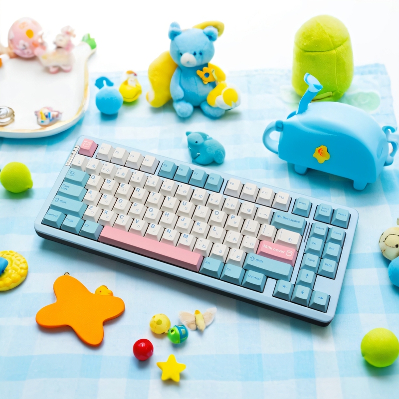 Leobog Hi86 Aluminum Gasket Mechanical Keyboard Three-Mode Wireless Bluetooth Hot-Swappable Customized for Mac