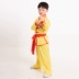 Quần áo võ thuật trẻ em Kung Fu dài tay bé trai và bé gái mẫu giáo trẻ em đào tạo học sinh biểu diễn võ thuật quần áo luyện tập - Trang phục Trang phục