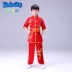 Quần áo võ thuật cotton nam và nữ ngắn tay kung fu Quần áo võ thuật trang phục dài tay trẻ em Tai Chi quần áo tập thể dục - Trang phục