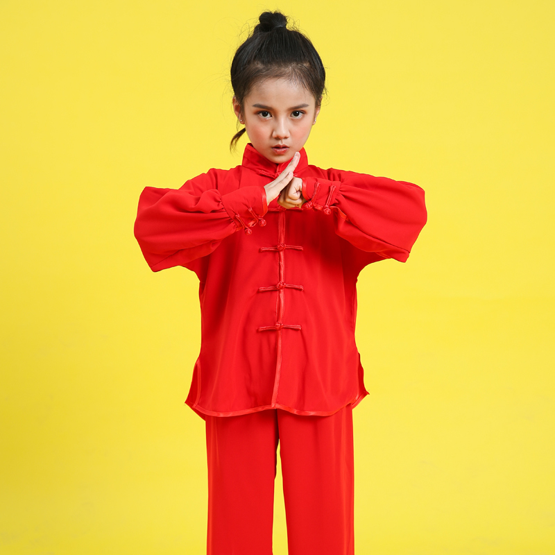 Boys Martial arts Kungfu & TaiChi Uniforms for Girls Children martial