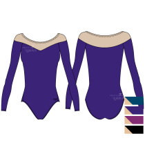 Grishko Russian imported ballet dance costume women long sleeve gymnastics uniform uniform yoga DA1806M