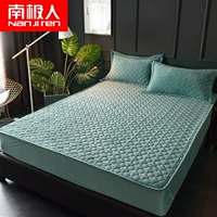 Nam Cực pha lê nhung ấm dày bông bedspread Fitted Simmons nệm bảo vệ 1.5 / 1.8m giường - Trang bị Covers Mua ga phủ giường