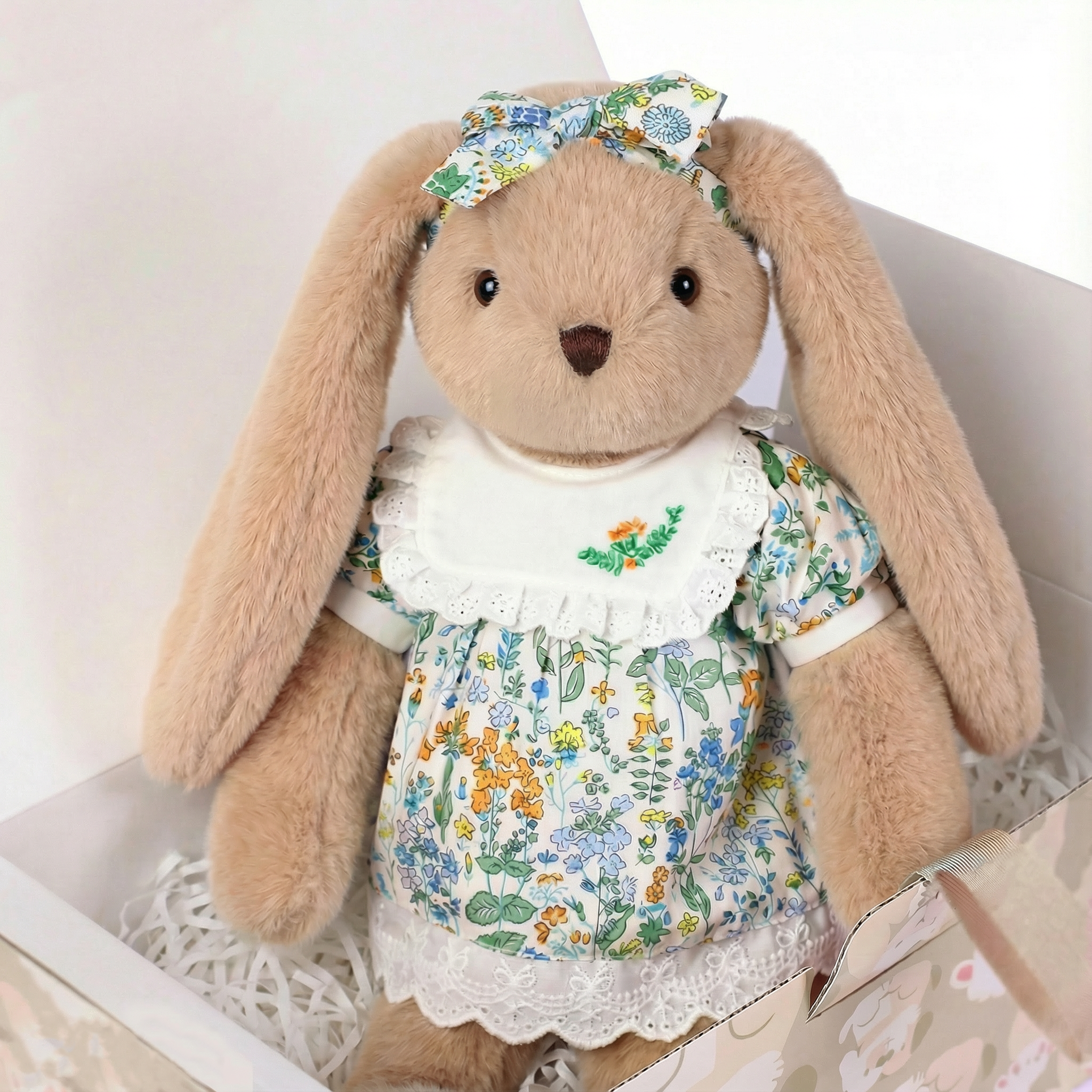 Rabbit Plush Toy Doll Comfort Doll for Sleeping Christmas Children's Cute Birthday Gift for Girls