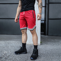 Summer sports five-point pants casual tight running slim fitness equipment physical fitness mens muscle training shorts