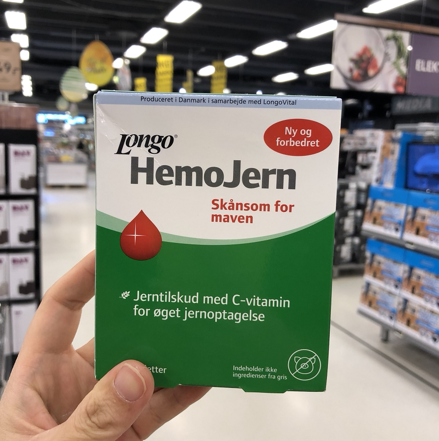 (Danish Royal Family) Denmark Tonic Blood Sheet Iron Meta 60 slices