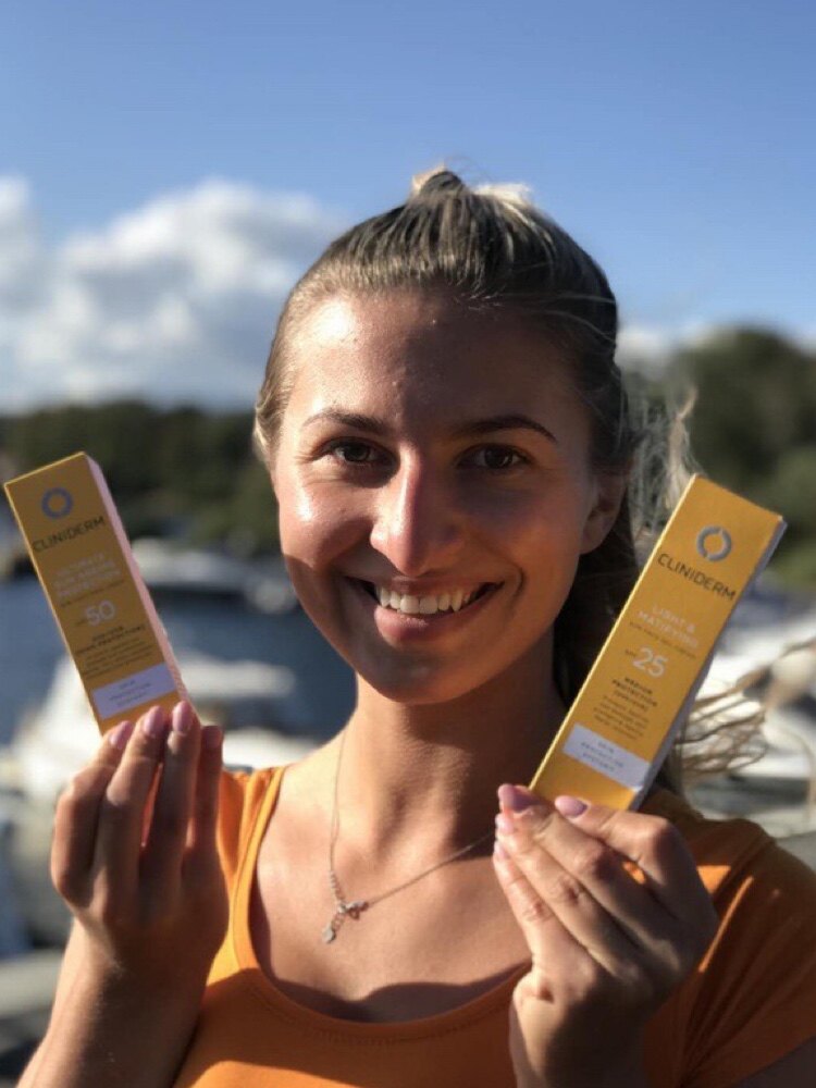 Denmark cliniderm25 times 50 times 50 times sunscreen cream UVA UVS