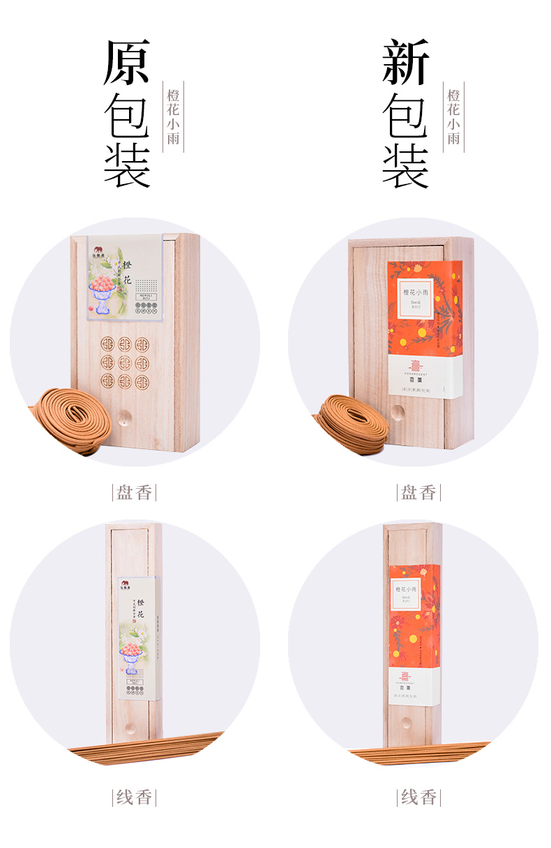 giá gỗ trầm hương Xi Xun Hong Yi Zhai Hoa cam Xiao Yu Gỗ đàn hương Phòng ngủ nhà Hương thơm thanh lọc không khí Phật thơm cho nước hoa - Sản phẩm hương liệu tinh dầu hương trầm