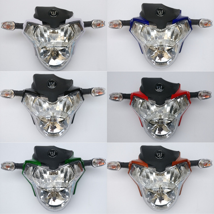 Suitable for Qianjiang new Qianjiang Dragon QJ150-19aa3-3 shroud mounting plate headcover headlight assembly