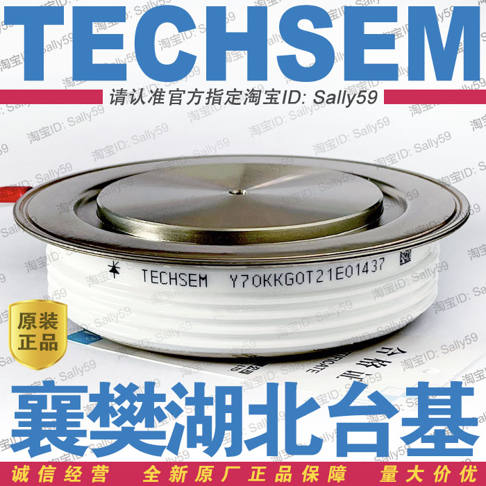 Y70KKG0T Fast Thyristor KK2000A2000V SCR TECHSEM Hubei Taiwan Base Y70KKGOT