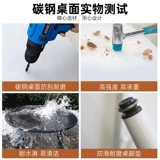 Открытый балкон, круглый стол из углеродистой стали, домашний обеденный стол, уличный магазин чая с молоком, бар, кафе, уличный водонепроницаемый маленький журнальный столик