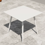 Открытый балкон, круглый стол из углеродистой стали, домашний обеденный стол, уличный магазин чая с молоком, бар, кафе, уличный водонепроницаемый маленький журнальный столик