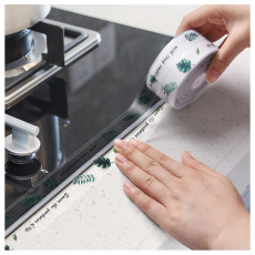Наклейки на стекло 厨房水槽防水防油美缝贴条防霉贴纸水池马桶美缝贴防水贴装饰自粘
