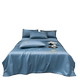 Ice silk summer cool quilt four-piece washable summer quilt air-conditioned quilt